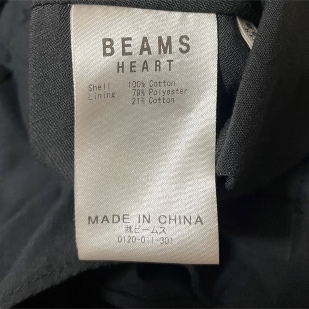 BEAMS(ビームス)のBEAMS HEART  ワンピース（ブラック） レディースのワンピース(ロングワンピース/マキシワンピース)の商品写真