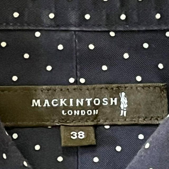 MACKINTOSH(マッキントッシュ)のマッキントッシュ　ロンドン カットソー シャツ ナイト ドット コットン100% メンズのトップス(シャツ)の商品写真