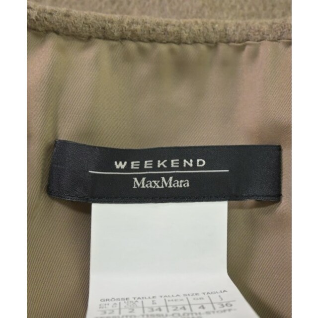 MAX MARA WEEK END LINE ひざ丈スカート 36(S位) 茶 2