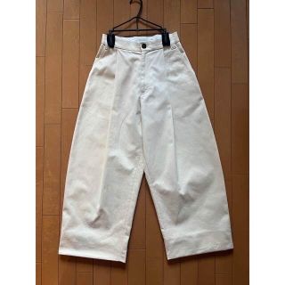 スタジオニコルソン(STUDIO NICHOLSON)のPEACHED COTTON DEEP PLEAT VOLUME PANT(その他)