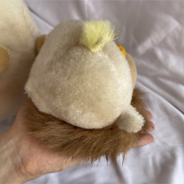 激レア!入手困難【ゆりや工房】昭和レトロ ニワトリの親子 ぬいぐるみ セット