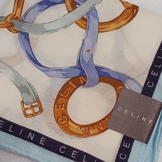 セリーヌ(celine)の値下げ📌セリーヌ☆シルク60%大判ハンカチ(ハンカチ)