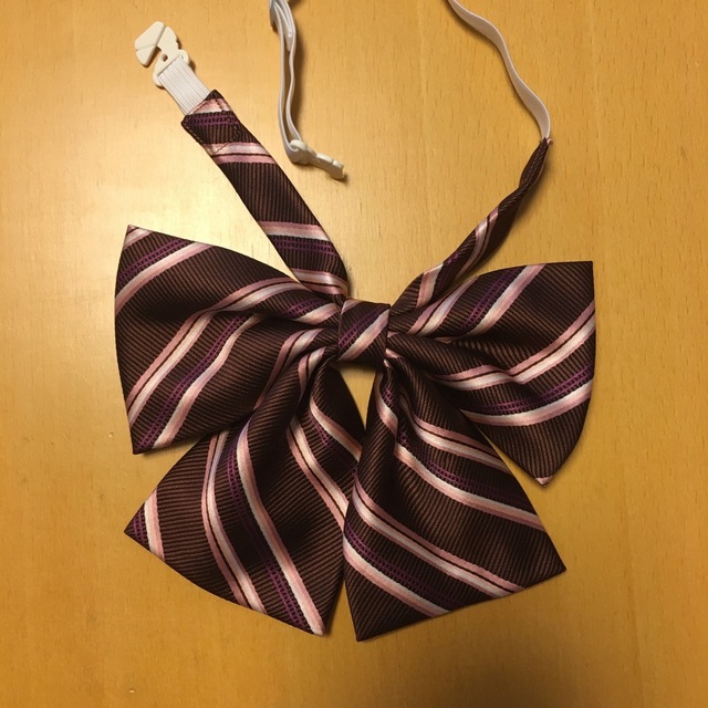 CONOMi(コノミ)の制服リボン　CONOMi  茶系 レディースのファッション小物(ネクタイ)の商品写真