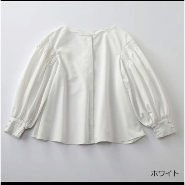 TUCK VOLUME SLEEVE BLOUSE 値下げしました‼︎