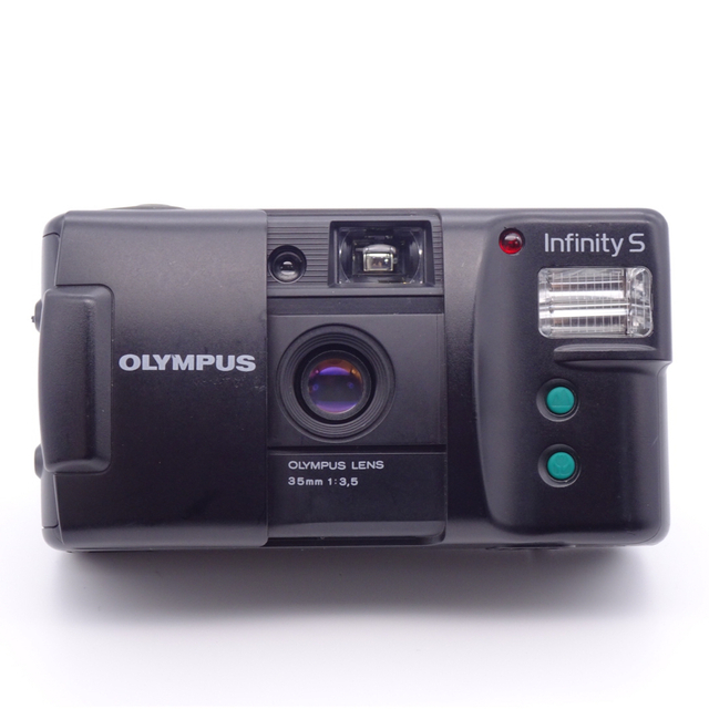 OLYMPUS(オリンパス)の【完動美品】 OLYMPUS infinity S (海外版AM-100)  スマホ/家電/カメラのカメラ(フィルムカメラ)の商品写真