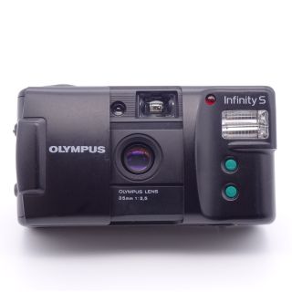 オリンパス(OLYMPUS)の【完動美品】 OLYMPUS infinity S (海外版AM-100) (フィルムカメラ)