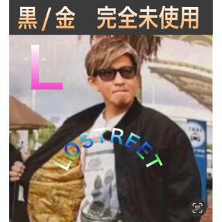 【黒/金/未使用】完全同色同型 木村拓哉さん着用 DERBYジャケット L(ブルゾン)