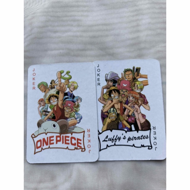 ONE PIECE(ワンピース)のワンピース　トランプ エンタメ/ホビーのテーブルゲーム/ホビー(トランプ/UNO)の商品写真