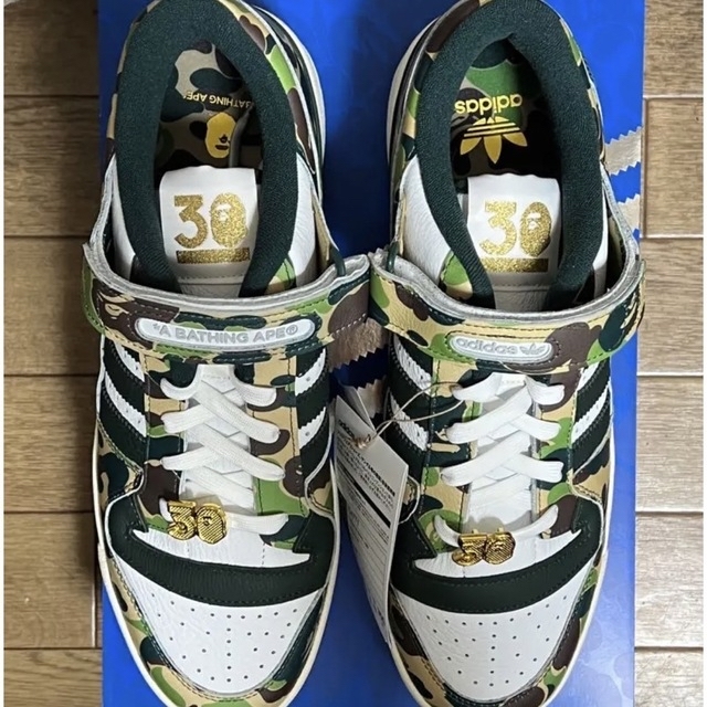 A BATHING APE - 【 BAPE X ADIDAS 】Forum 84 Low 30th の通販 by