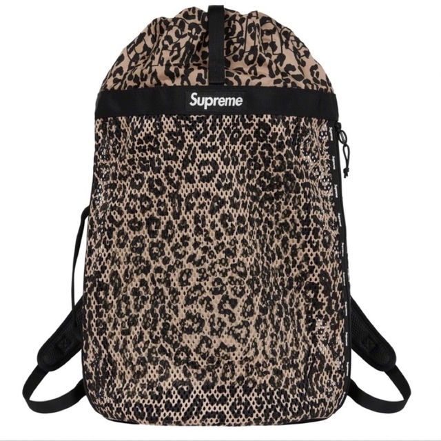 Supreme Mesh Backpack Leopard21リットル