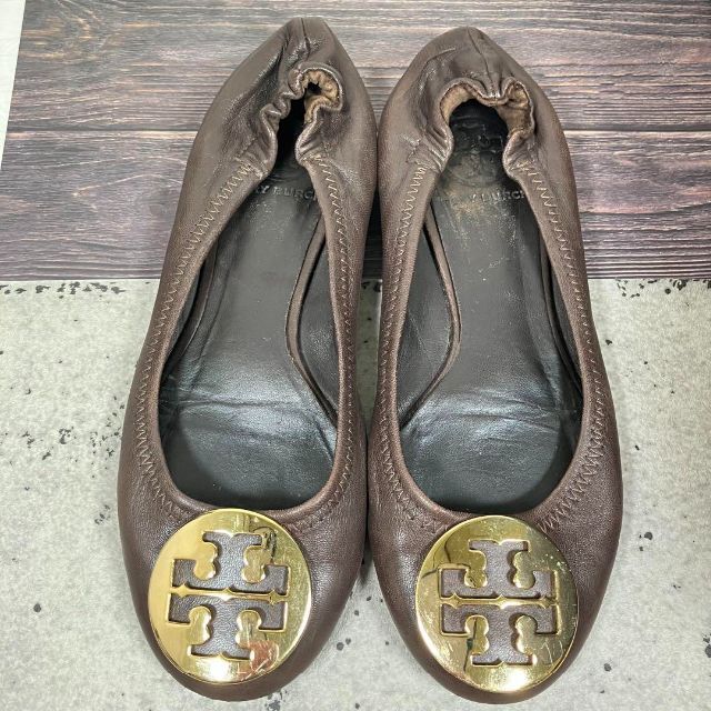 Tory Burch - Tory Burch トリーバーチ 22.5 バレエ フラットシューズ