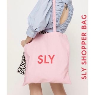 スライ(SLY)のSLY店舗限定トートバッグ♡エコショッパーバッグ♡新品未使用(トートバッグ)