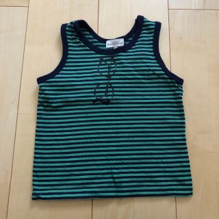 ユナイテッドアローズグリーンレーベルリラクシング(UNITED ARROWS green label relaxing)の☆グリーンレーベル　キッズ　ボーダータンクトップ 105cm☆(Tシャツ/カットソー)