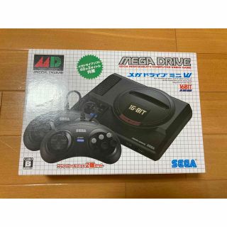 セガ(SEGA)の国内正規品 新品 未開封 メガドライブミニ W(家庭用ゲーム機本体)