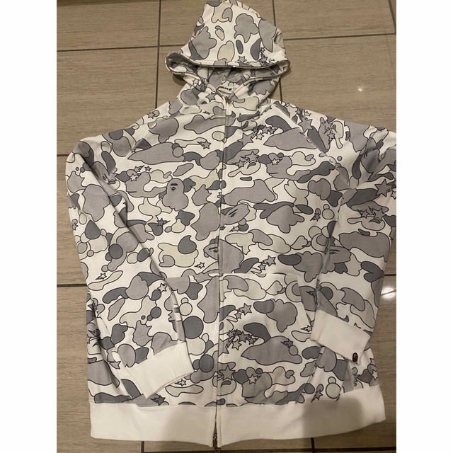 A BATHING APE(アベイシングエイプ)のAPE PSYCHE CAMO パーカー XL メンズのトップス(パーカー)の商品写真