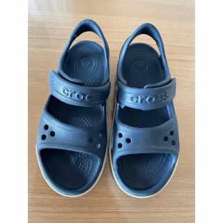 クロックス(crocs)のクロックス　キッズサンダル　C11  18センチ(サンダル)