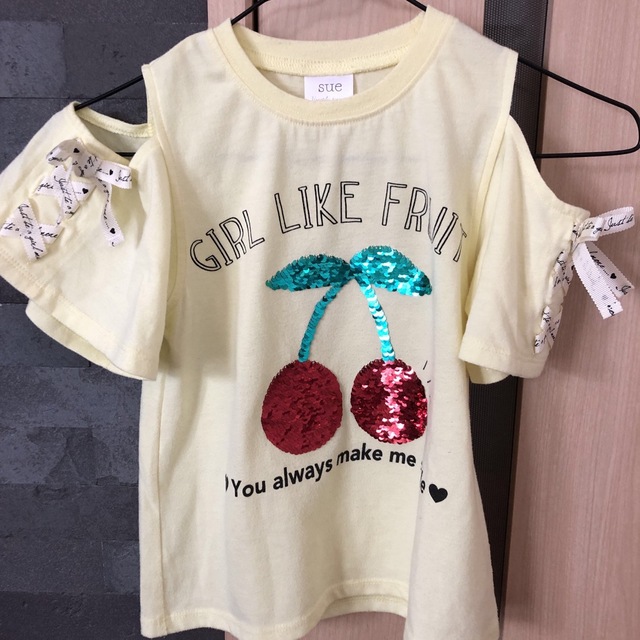 さくらんぼ130 キッズ/ベビー/マタニティのキッズ服女の子用(90cm~)(Tシャツ/カットソー)の商品写真