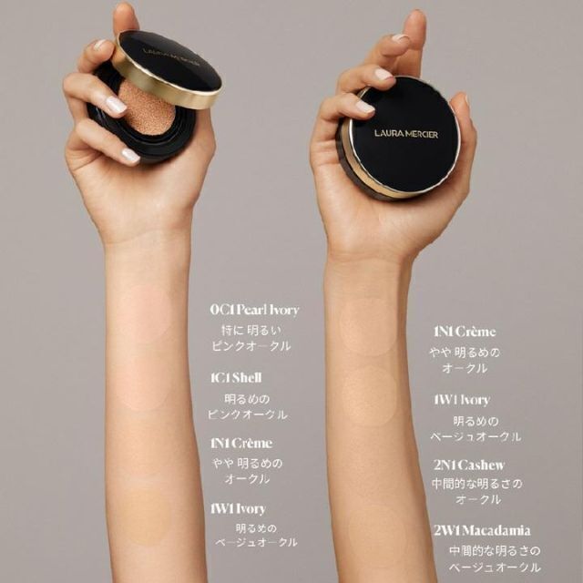 laura mercier(ローラメルシエ)のローラ メルシエ クッションファンデ レフィル 2N1 スポンジ付き コスメ/美容のベースメイク/化粧品(ファンデーション)の商品写真