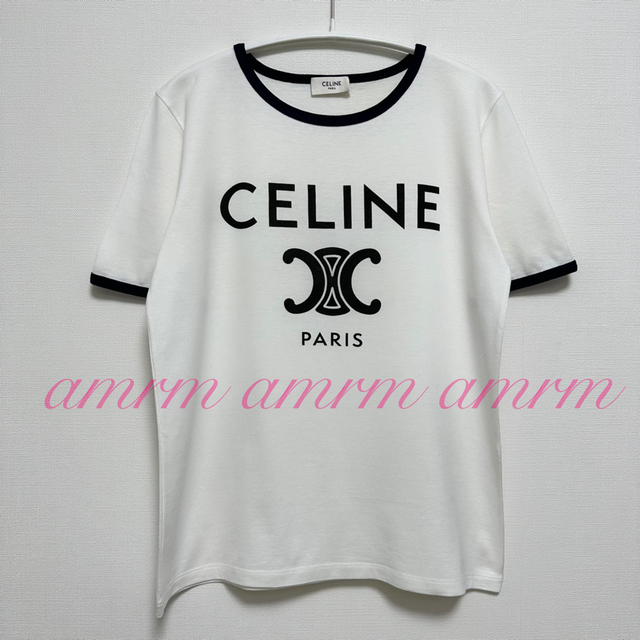 CELINE Tシャツ　トリオンフ　XS