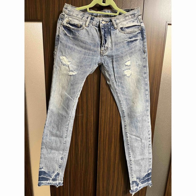 mnml ダメージデニム 30 denim ジーンズ