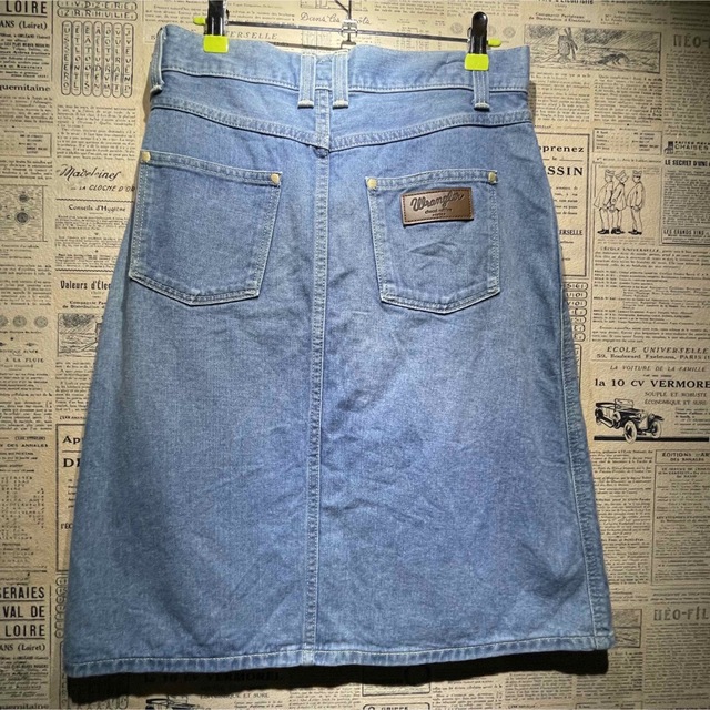 Wrangler(ラングラー)のWrangler ラングラー 膝丈デニムスカート size M レディースのスカート(ひざ丈スカート)の商品写真