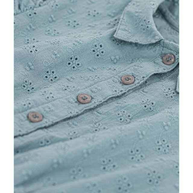 PETIT BATEAU(プチバトー)の新品未使用  プチバトー  ポプリン袖なしワンピース  8ans キッズ/ベビー/マタニティのキッズ服女の子用(90cm~)(ワンピース)の商品写真