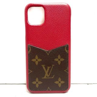 ルイヴィトン(LOUIS VUITTON)のルイヴィトン 携帯電話ケース モノグラム(モバイルケース/カバー)