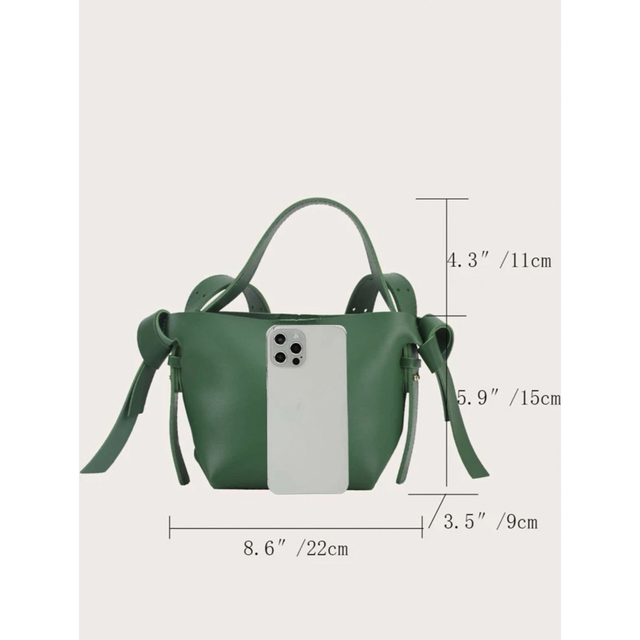 ZARA(ザラ)のミニマリスト ノットデザイン サッチェルバッグ レディースのバッグ(ショルダーバッグ)の商品写真