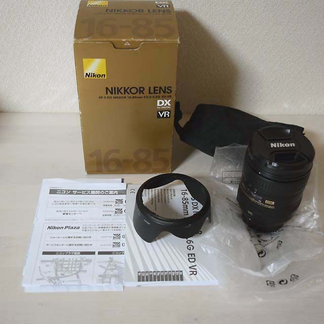 レンズ(ズーム)AF-S DX NIKKOR 16-85mm f/3.5-5.6G ED VR