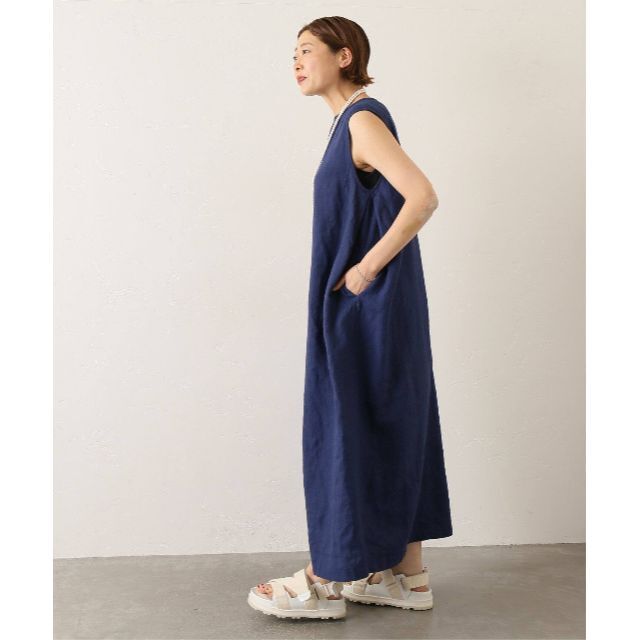 JOURNAL STANDARD - LUXEリネンキャンバス ノースリーブワンピースの