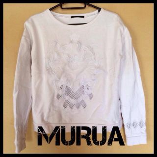 ムルーア(MURUA)のCORDスウェットTOPS(トレーナー/スウェット)