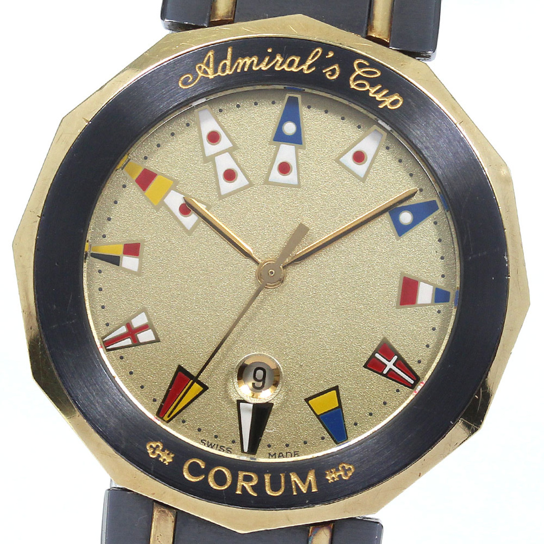 コルム CORUM 99.810.31V-52 アドミラルズカップ デイト クォーツ メンズ _751506