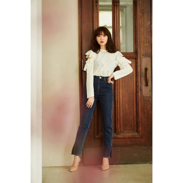 herlipto Tokyo High Rise Jeans デニム ワンピース-