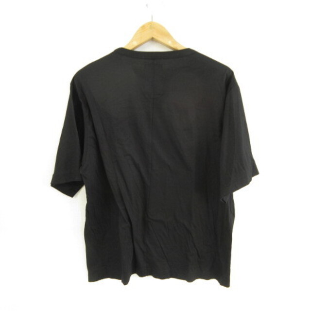 SHAREEF(シャリーフ)のシャリーフ SHAREEF カットソー Tシャツ 半袖 ロゴ プリント 黒 2 メンズのトップス(Tシャツ/カットソー(半袖/袖なし))の商品写真