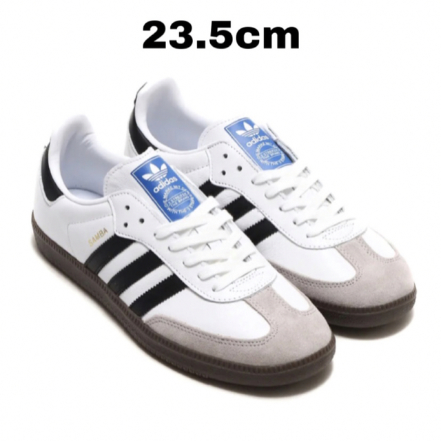 adidas Samba Og サンバ  ホワイト レッド 23.5 cm