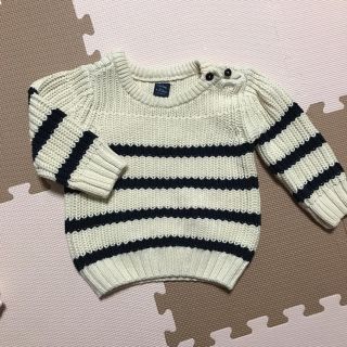 ベビーギャップ(babyGAP)のBabyGapボーダーニット90cm(ニット)