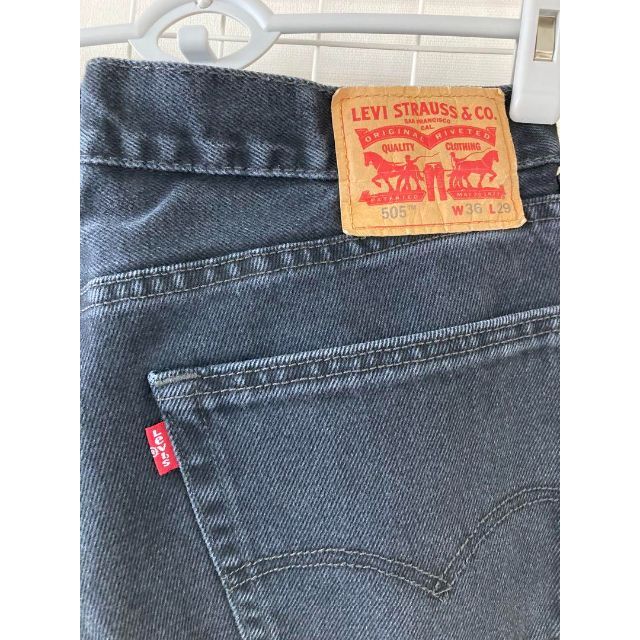 Levi's(リーバイス)の54 LEVI'Sリーバイス 505ジーンズ デニムパンツ 古着 W36 メンズのパンツ(デニム/ジーンズ)の商品写真