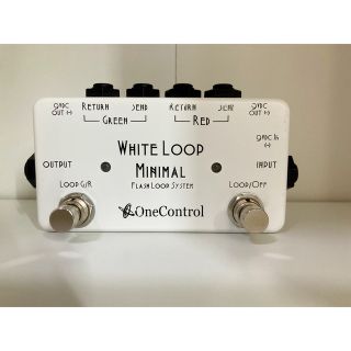 【Zeta様専用】Minimal Series White Loop (エフェクター)