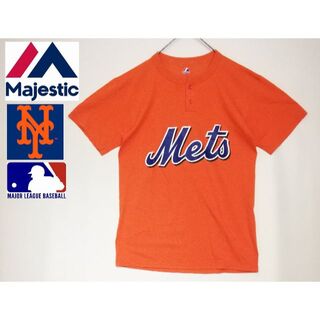 マジェスティック(Majestic)の21 MAJESTIC Tシャツ ニューヨークメッツ(Tシャツ/カットソー(半袖/袖なし))