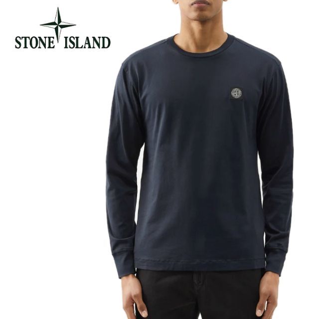 7 STONE ISLAND ネイビー 長袖Tシャツ カットソー size XL | solamalai