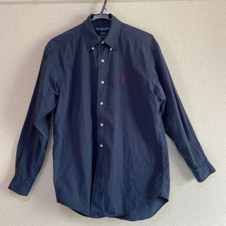 ラルフローレン(Ralph Lauren)の[古着] ラルフローレン　メンズ紺シャツSサイズ(シャツ)