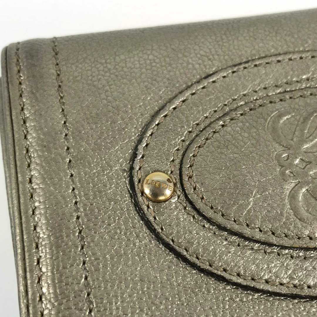 LOEWE(ロエベ)のロエベ アナグラム 三つ折り財布 レディースのファッション小物(財布)の商品写真