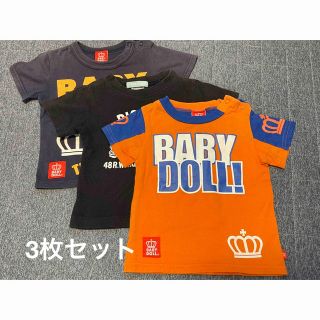 ベビードール(BABYDOLL)のベビードール　80 Tシャツ 3枚セット(Ｔシャツ)