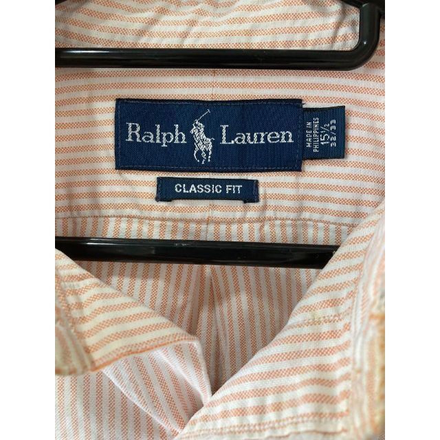 Ralph Lauren(ラルフローレン)のRalphLauren CLASSIC FIT  ボタンダウンシャツ ストライプ メンズのトップス(シャツ)の商品写真