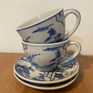 REX HOTEL☆コーヒーカップ&ソーサー2客セット②☆ベトナム(食器)