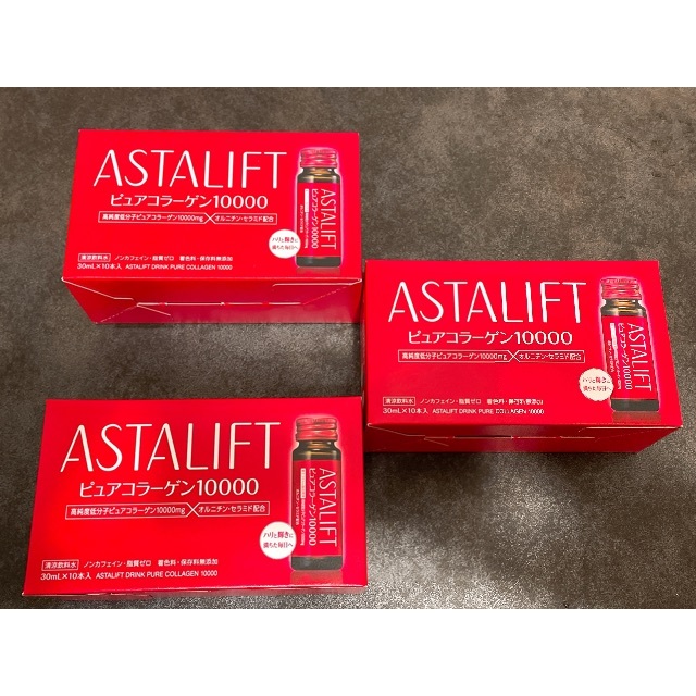 ASTALIFT - アスタリフト ドリンク ピュアコラーゲン10000 3箱の通販 ...