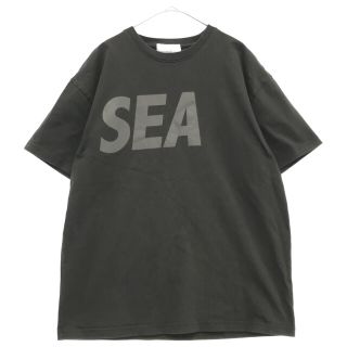 ウィンダンシー(WIND AND SEA)のWIND AND SEA ウィンダンシー 22SS バックロゴ 半袖Tシャツ カットソー グレー WDS-SEA-22S-02(Tシャツ/カットソー(半袖/袖なし))