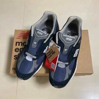 ニューバランス(New Balance)のNew Balance M991NV Navy 新品未使用　最安値(スニーカー)