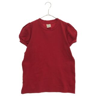 キャピタル(KAPITAL)のKAPITAL キャピタル パフスリーブ 半袖 カットソー Tシャツ レッド(Tシャツ/カットソー(半袖/袖なし))