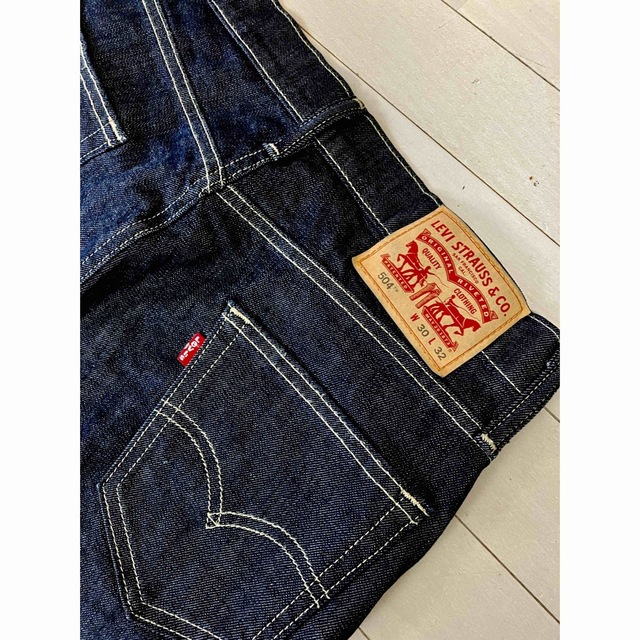 Levis 504/ストレートパンツインディゴ/29990-0326